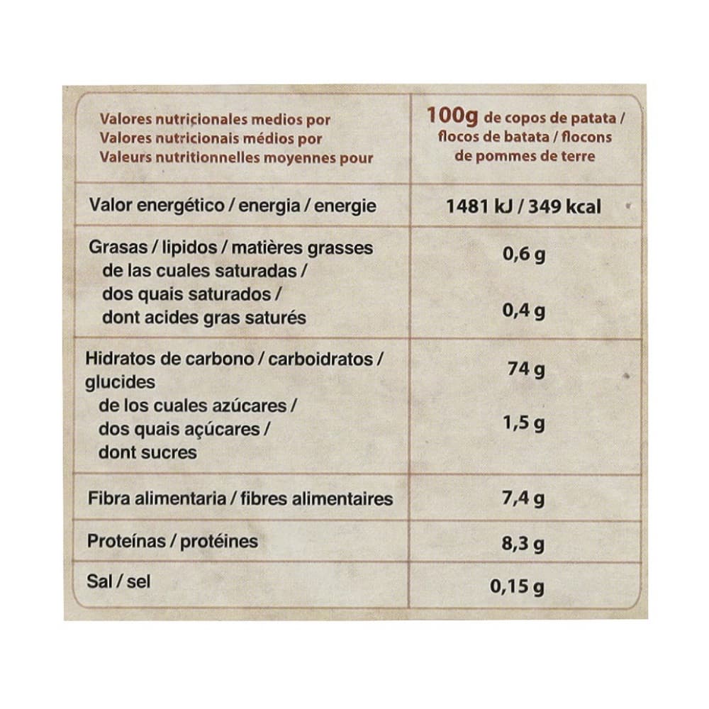 Puré de patatas-papas- We Natural (230 g / 8.11 oz) - Miniatura 4
