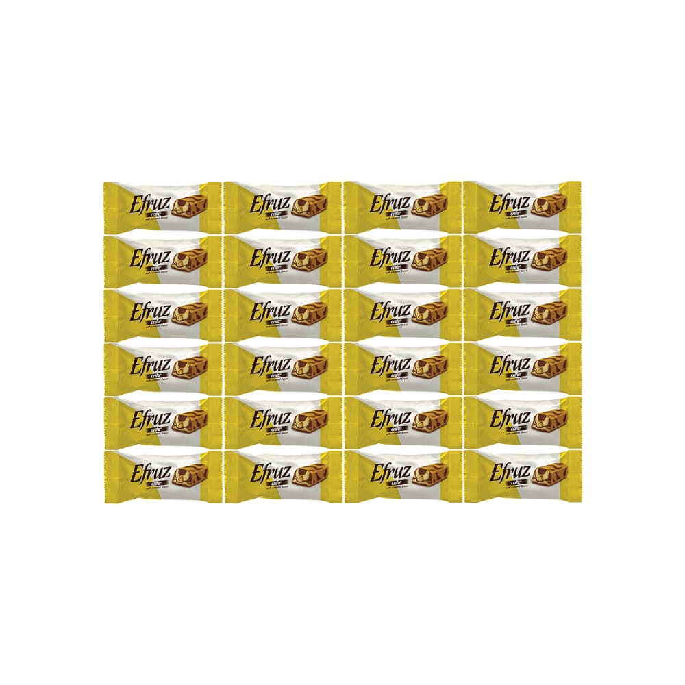 Pastel marmoleado con relleno de caramelo Efruz (24 x 40 g / 1.41 oz) - Imagen 1