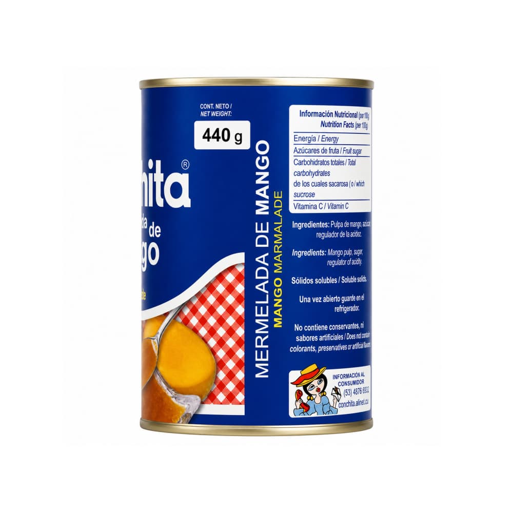 Mermelada de mango Conchita (440 g / 0.97 lb) - Miniatura 6