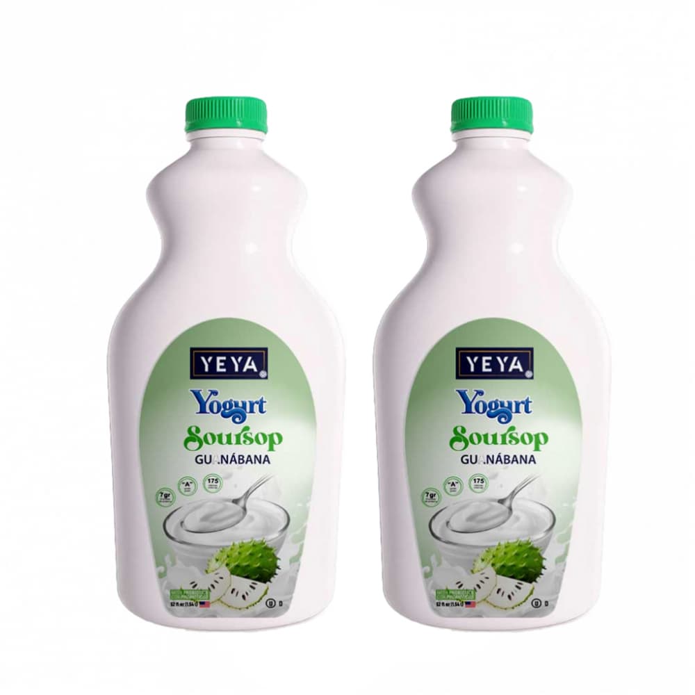 Yogurt de guanábana con probióticos Yeya (2 x 1.54 L) - Imagen 1