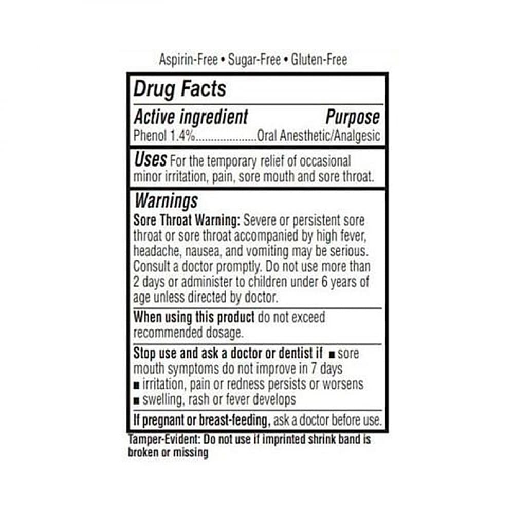 Spray para el dolor de garganta sabor cereza Major (177 ml) - Miniatura 3