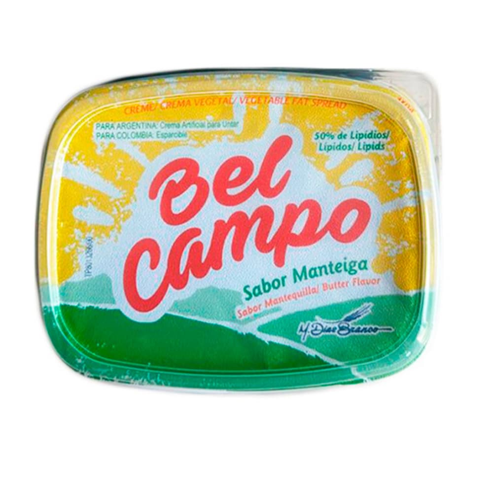 Crema vegetal con sabor a mantequilla Bel Campo (250 g / 8.81 oz) - Imagen 1