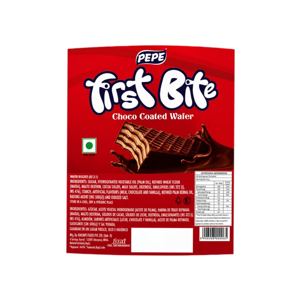 Pote de obleas cubiertas de chocolate Pepe (440 g / 15.52 oz) - Miniatura 4