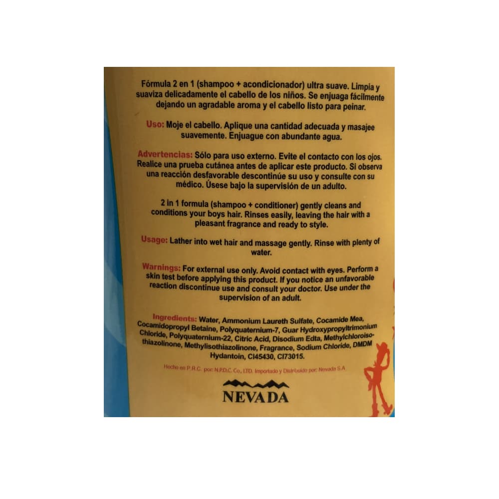 Champú y acondicionador Toy Store 4 Nevada Kids (473 ml) - Miniatura 4