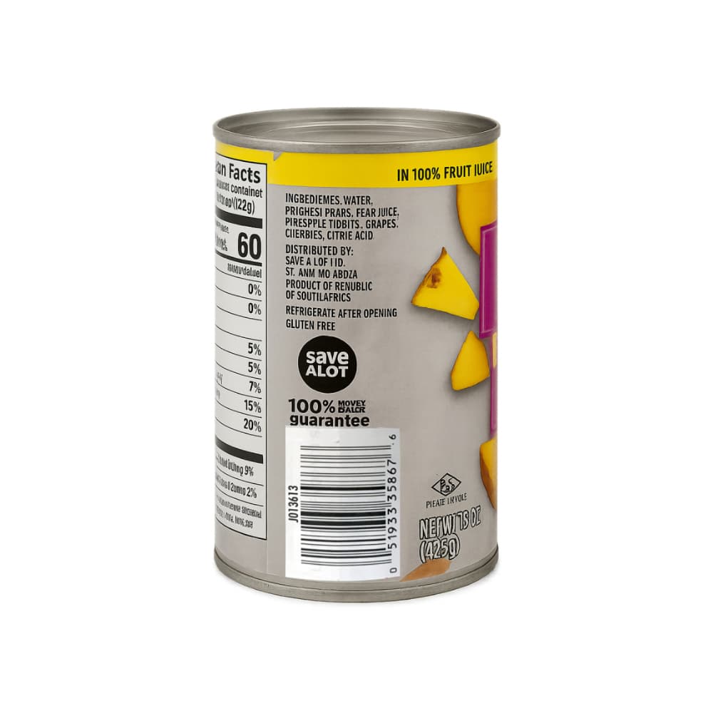 Cóctel de frutas Fairhill (6 x 425 g / 15 oz) - Miniatura 4