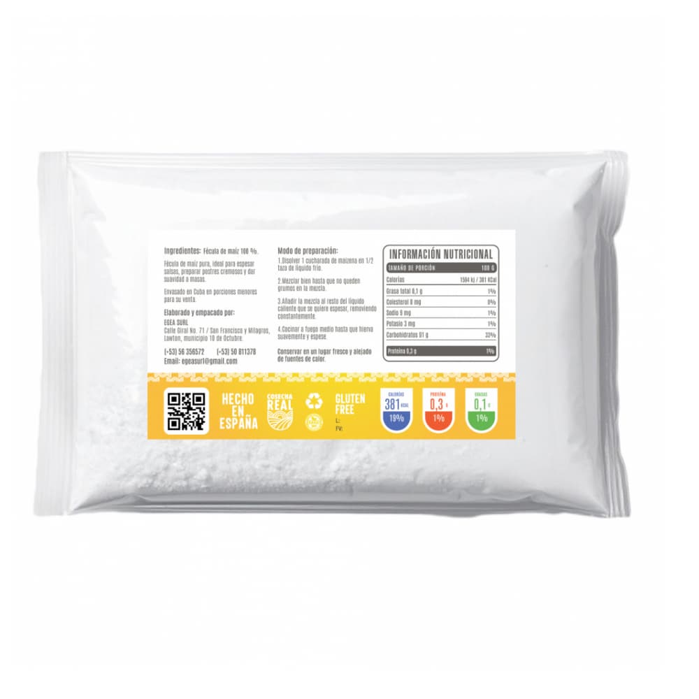 Maicena Cosecha Real (6 x 500 g / 1.1 lb) - Miniatura 2