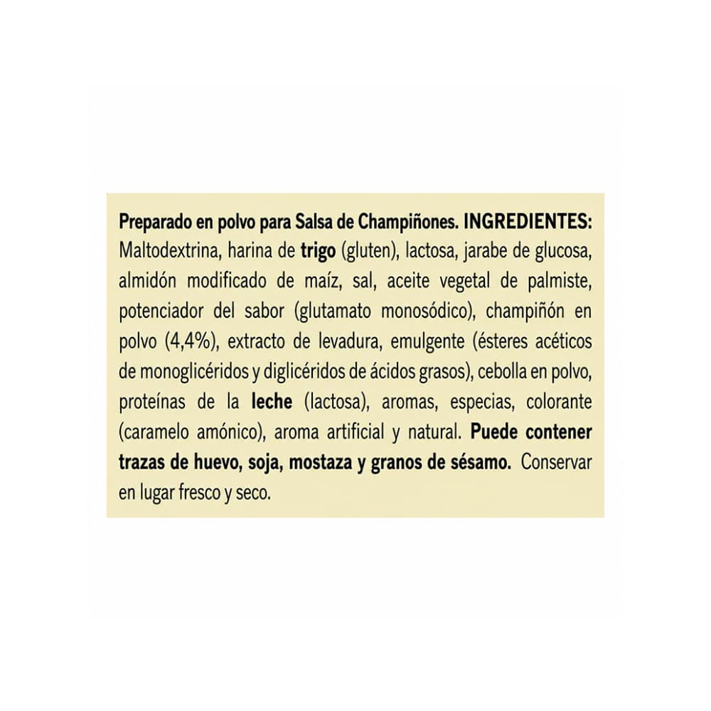 Salsa de champiñones CalNort (30 g / 1.06 oz) - Miniatura 3