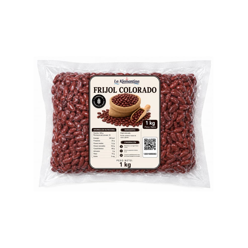 Frijoles colorados La Klementina (1 kg / 2.2 lb) - Miniatura 1