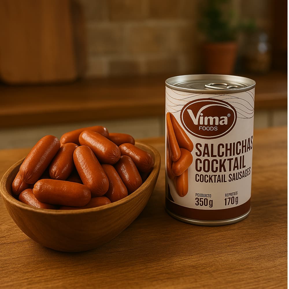 Salchichas cocktail Vima Foods (350 g / 12.34 oz) - Miniatura 2
