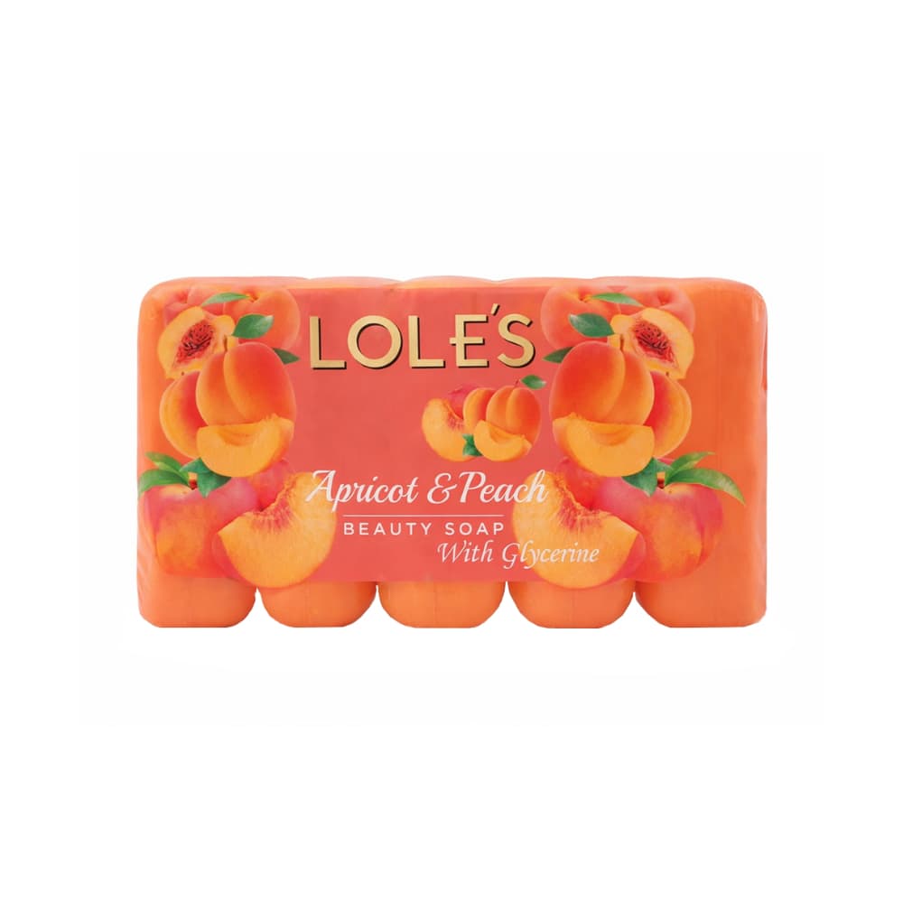 Jabón aroma albaricoque y durazno con glicerina Lole´s (375 g / 13.2 oz) - Miniatura 1