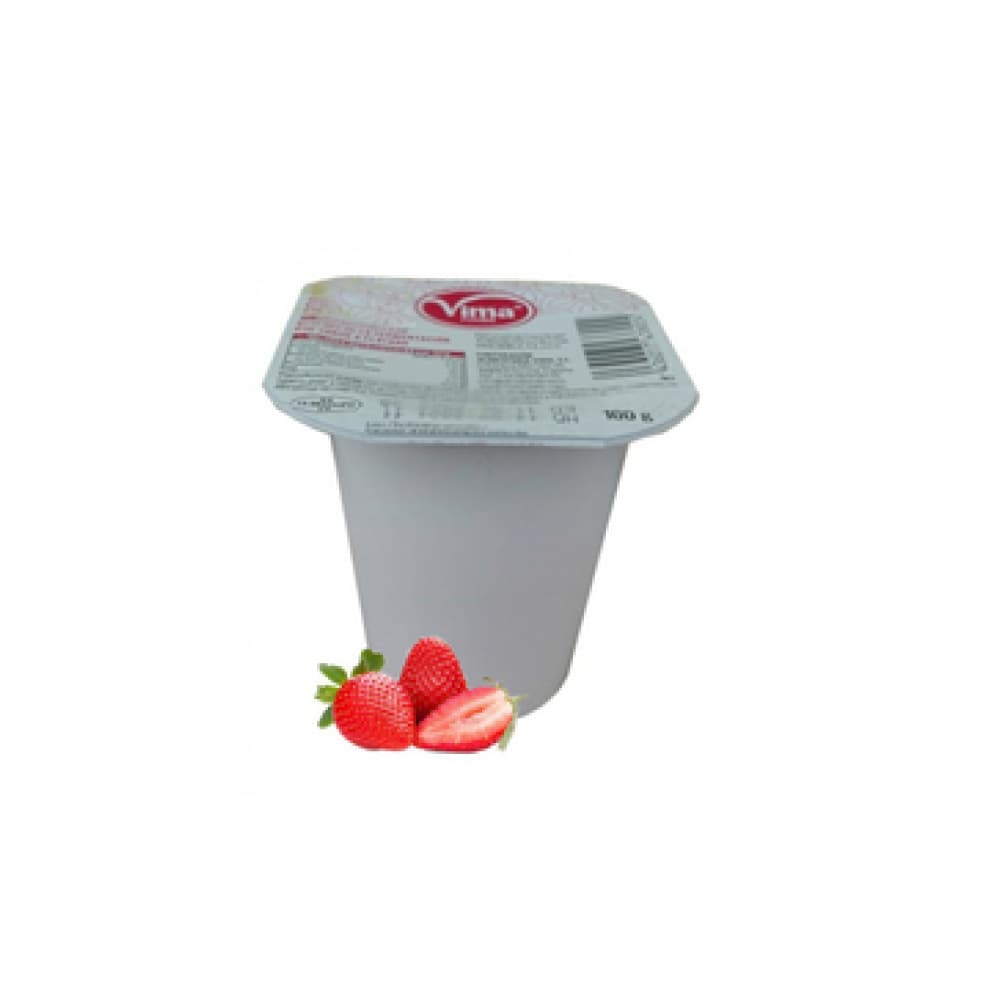 Yogurt pasteurizado de fresa azucarado Vima Foods (400 g / 14.11 oz) - Miniatura 4