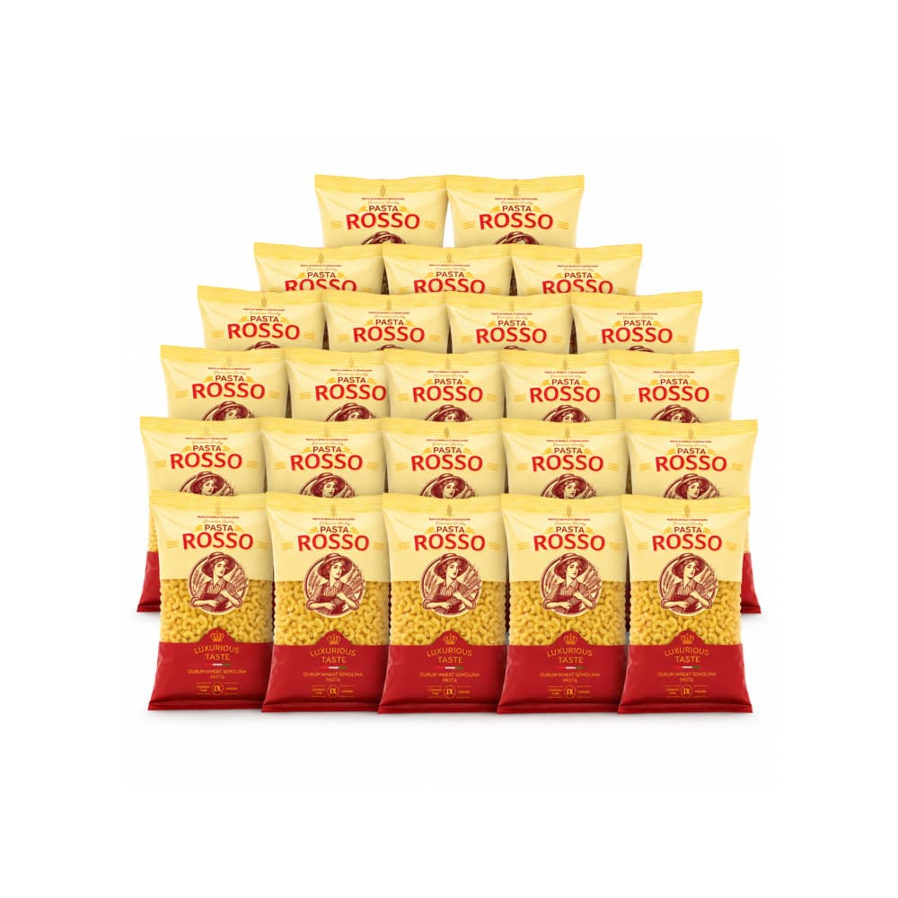 Combo Pasta coditos Rosso (20 x500 g / 1.1 lb) - Imagen 1