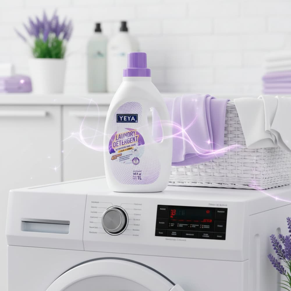 Detergente líquido para lavar con aroma a lavanda Yeya (12 x 1 L) - Miniatura 2