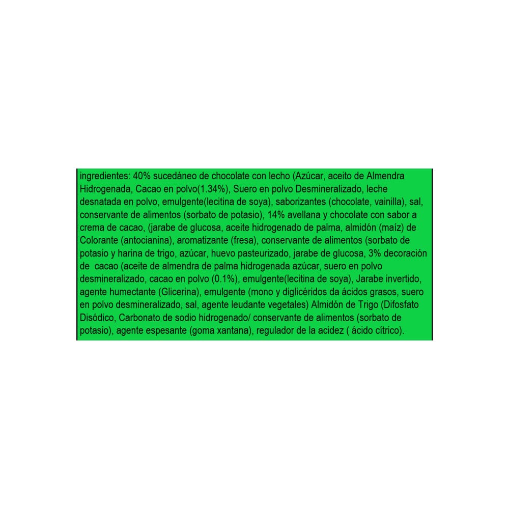 Pastel recubierto de chocolate con crema de chocolate y avellana Miele (50 g / 1.76 oz) - Miniatura 3