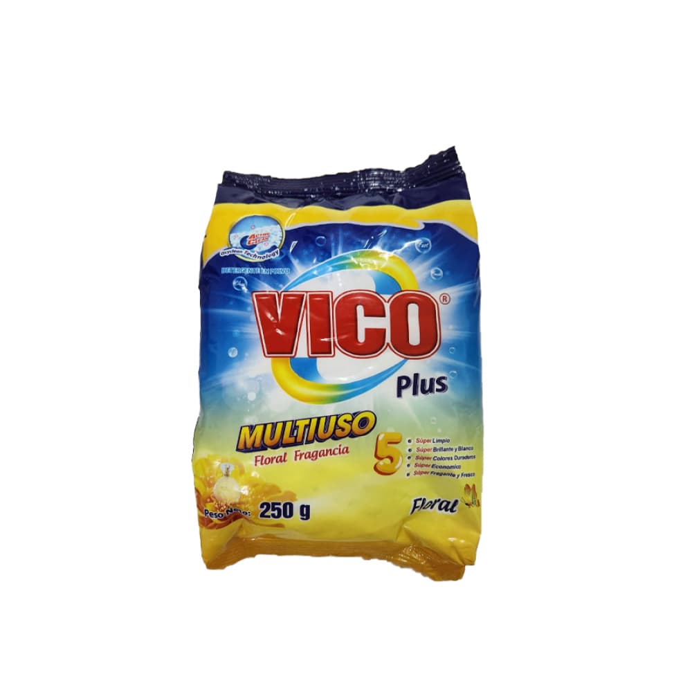 Detergente en polvo multiuso fragancia floral Vico (250 g / 8.8 oz) - Miniatura 7