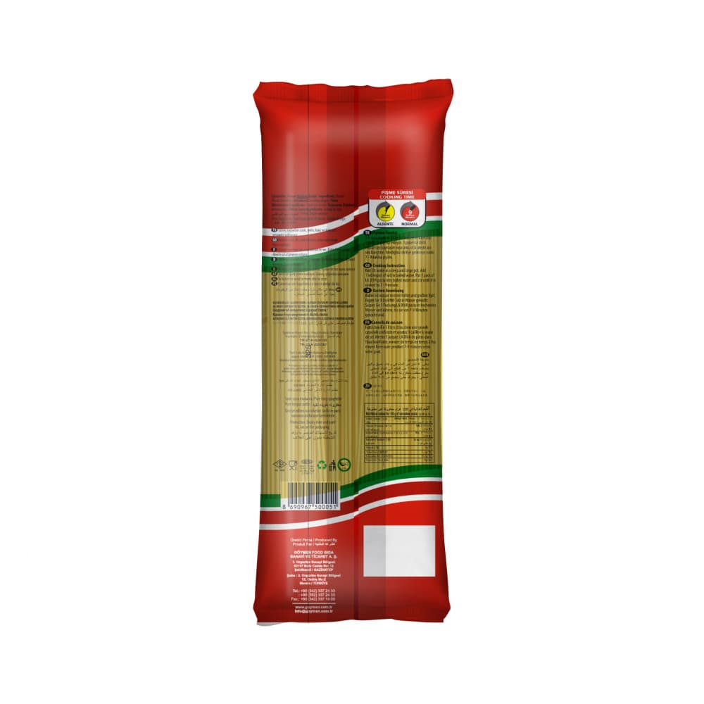 Espaguetis La Diva (500 g / 1.1 lb) - Miniatura 3