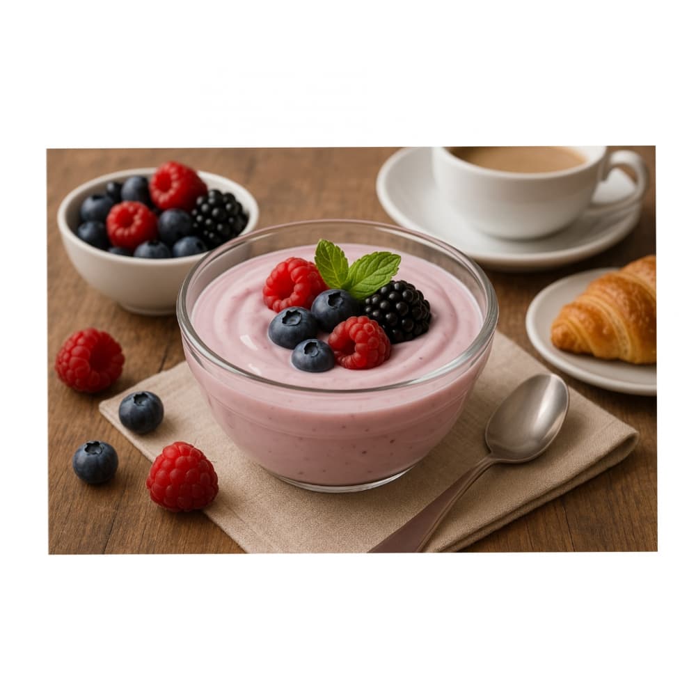 Yogurt probiótico de coágulo sabor frutos del bosque Alask (4 L) - Miniatura 3