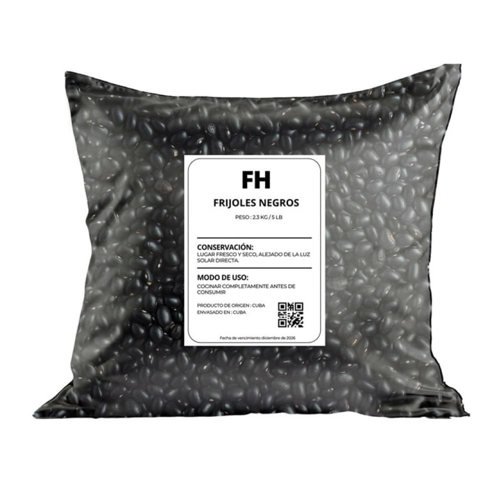Frijoles negros (2.3 kg / 5 lb) - Miniatura 1
