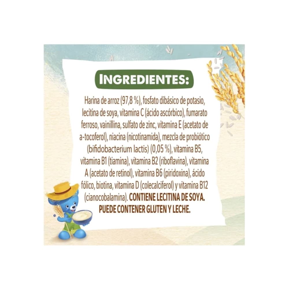 Cereal seco de avena para lactantes a partir de los 6 meses sin azúcar añadida Nestlé Nestum (90 g / 3.17 oz) - Miniatura 3