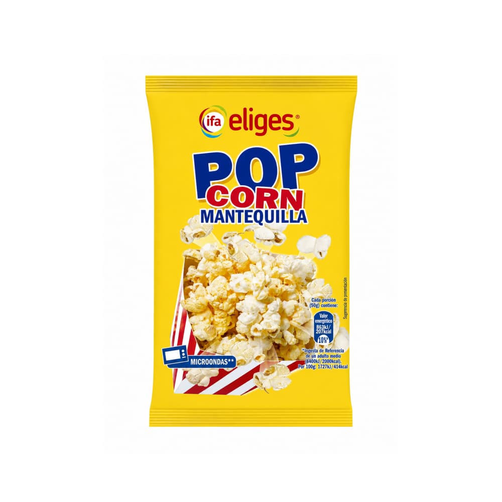 Rositas de maíz para microondas Ifa Eliges (100 g / 3.53 oz) - Miniatura 1