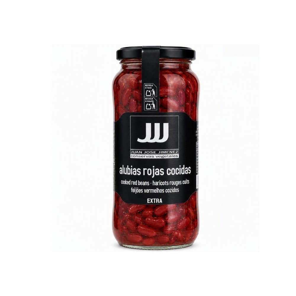 Alubias rojas cocidas extra Juan José Jiménez (560 g / 1.23 lb) - Miniatura 1