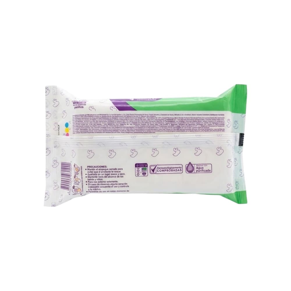 Toallitas húmedas de aloe vera Pequeñín (50 U) - Miniatura 2