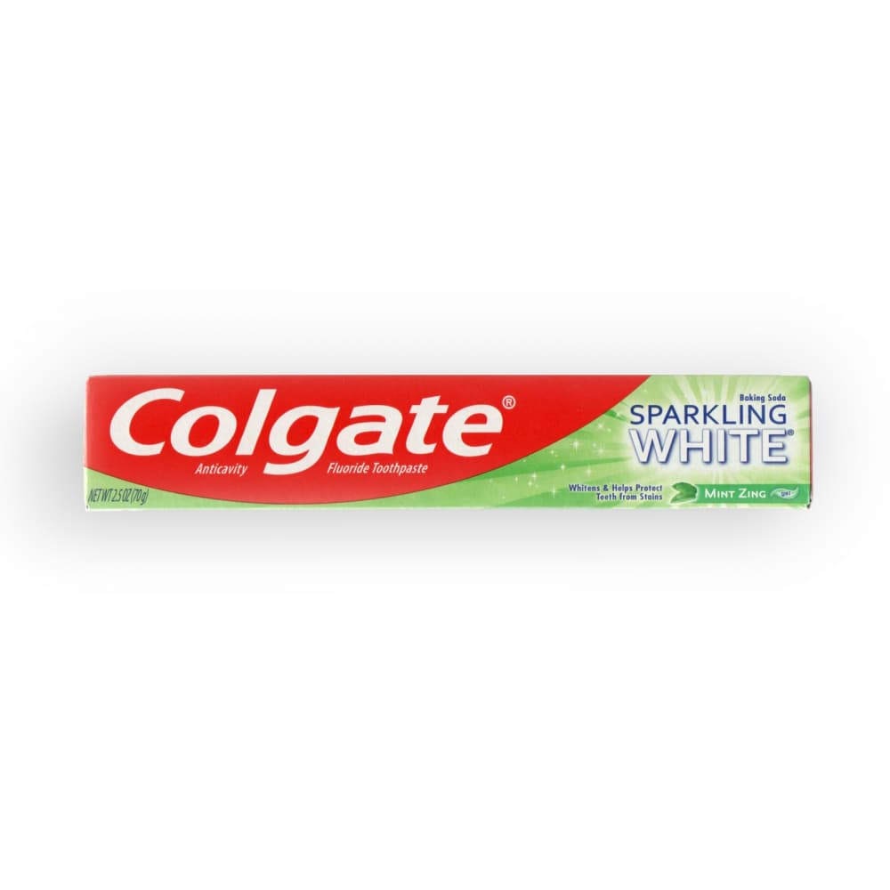 Pasta dental sabor menta zing Sparkling White Colgate (70 g / 2.46 oz) - Imagen 1