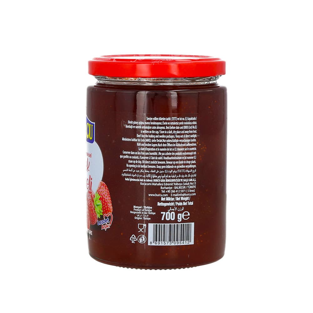 Mermelada de fresa Burcu (700 g / 1.54 lb) - Miniatura 3