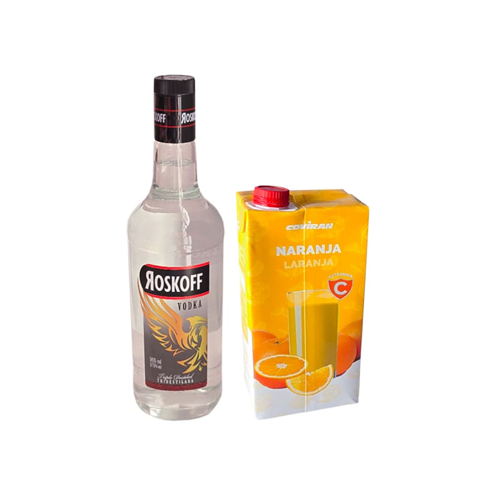 Vodka + jugo de naranja - Imagen 1