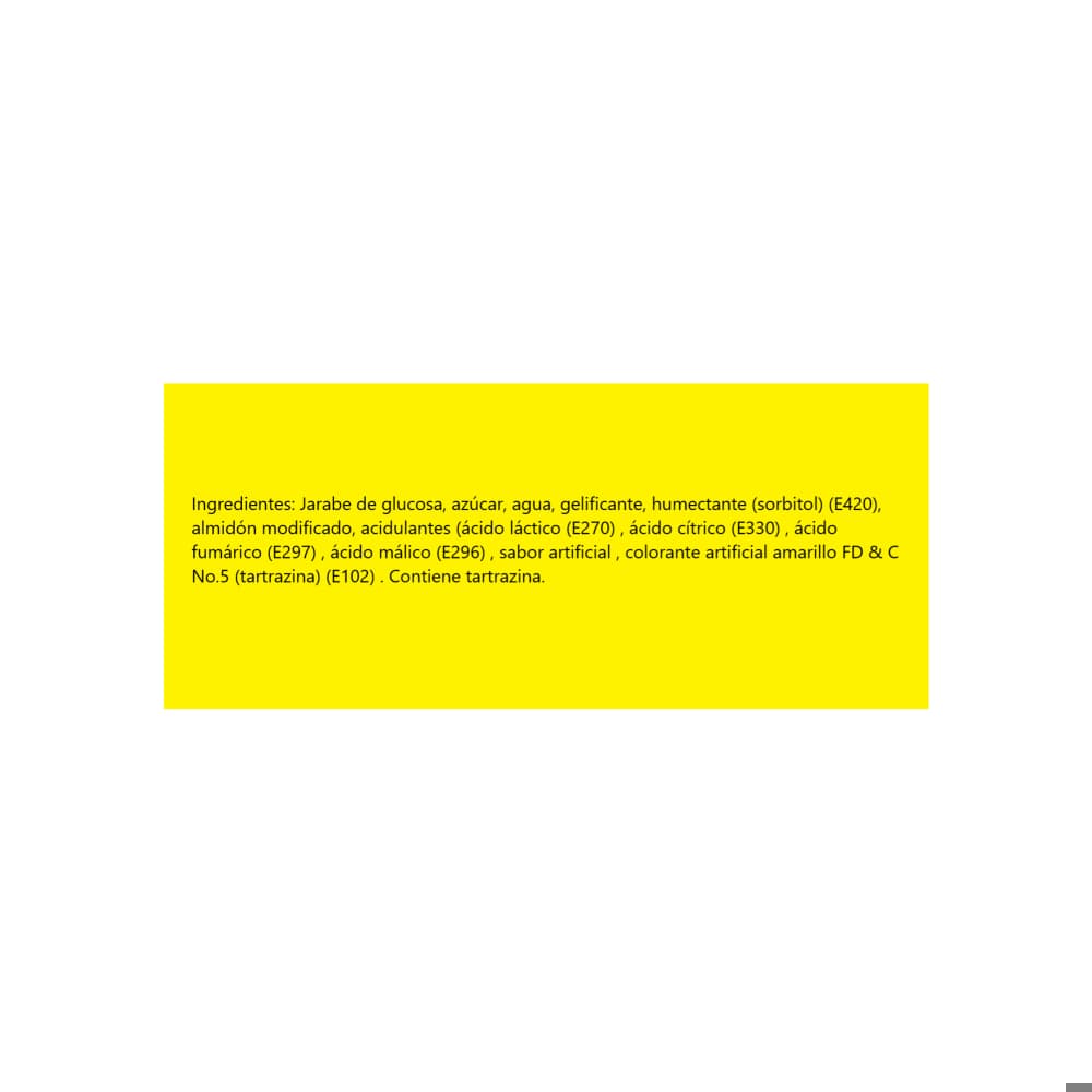 Gomas de gelatina sabor a banana Play (55 g / 1.94 oz) - Miniatura 4