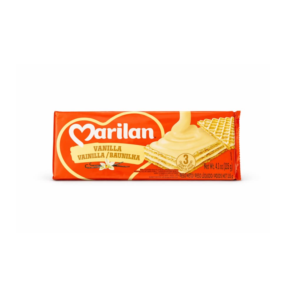 Sorbeto relleno con crema sabor a vainilla Marilan (115 g / 4.1 oz) - Miniatura 1