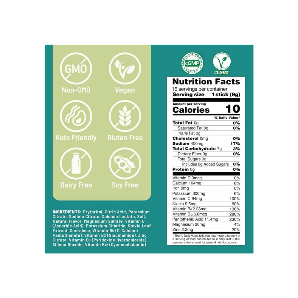 Paquetes de electrolitos en polvo, sabores varios Venture Pal (16 U) - Miniatura 2