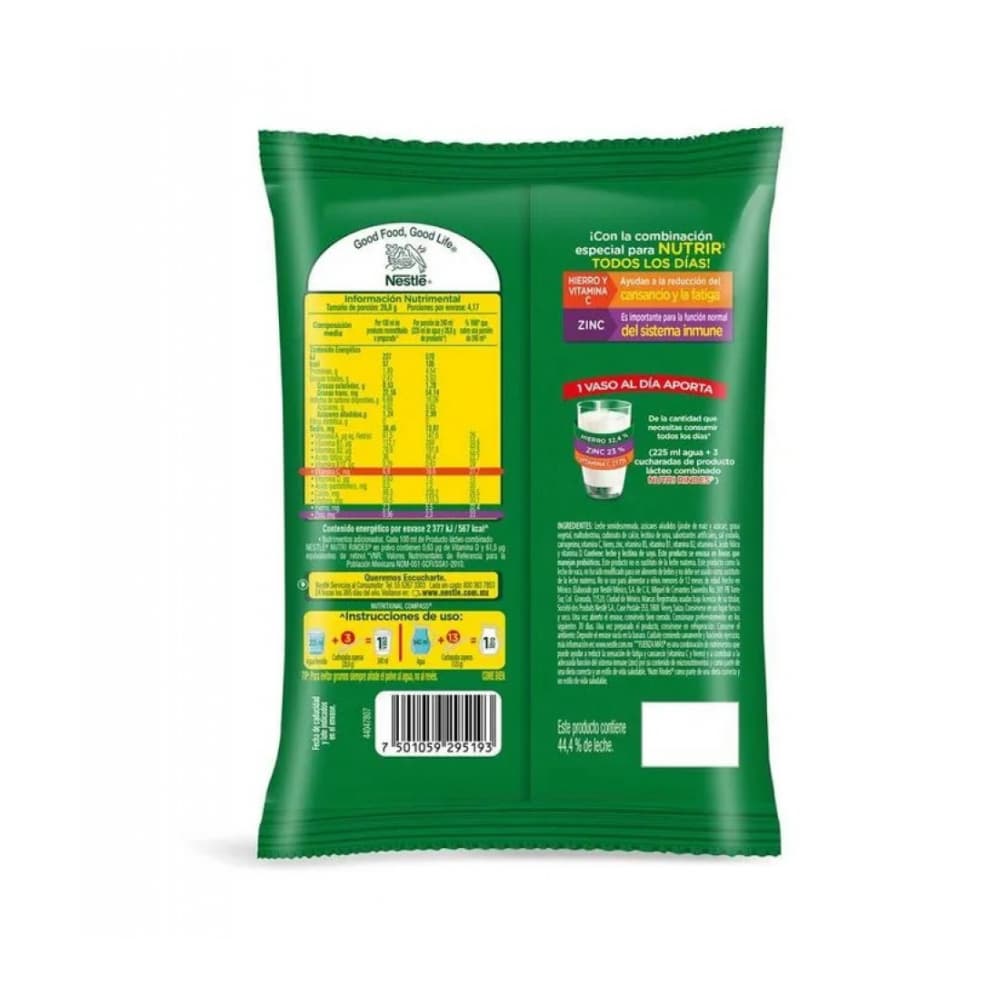 Producto lácteo en polvo combinado con grasa vegetal y multivitaminas Nestlé (120 g / 4.23 oz) - Miniatura 3