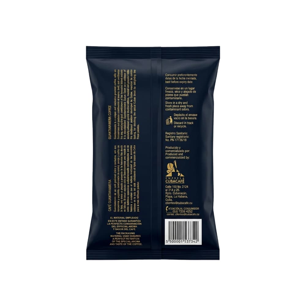 Café tostado y molido Guantanamera Premium (125 g / 4,4 oz) - Miniatura 2