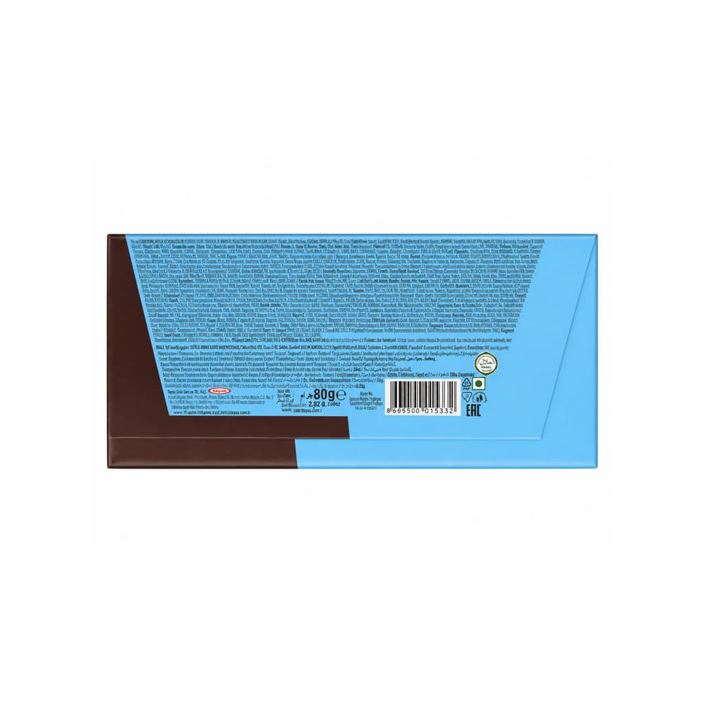 Tabletas de chocolate con leche rellenas con crema de leche Tayas Orient (3 x 80 g / 2.82 oz) - Miniatura 4