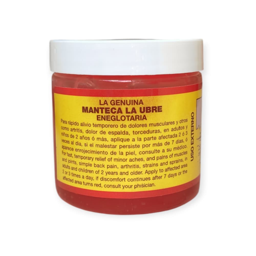 Manteca fórmula roja extrafuerte La Ubre (90 g / 3 oz) - Miniatura 2