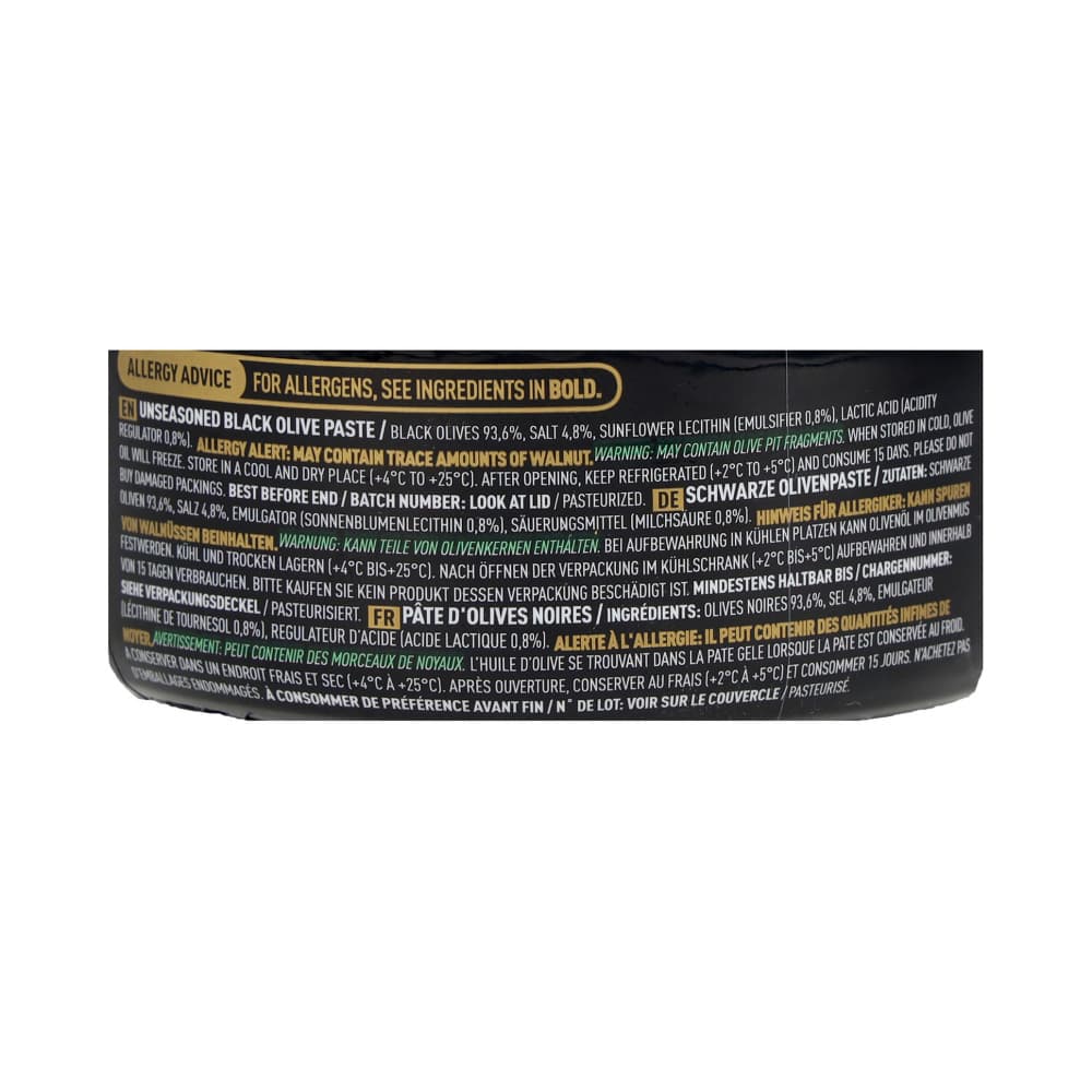 Pasta de aceitunas negras Marmarabirlik (175 g / 6.17 oz) - Miniatura 2