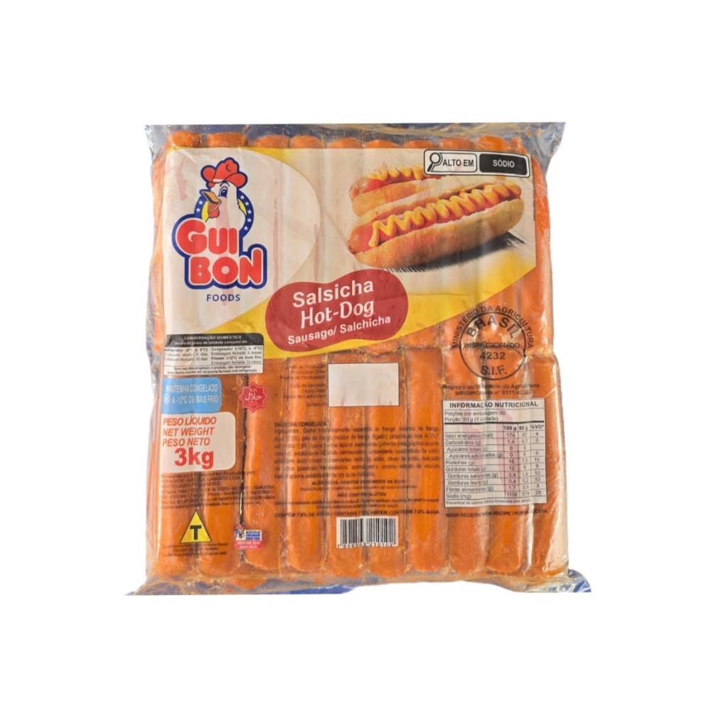 Salchichas de pollo Gui Bon Foods (3 kg / 6.6 lb) - Miniatura 2