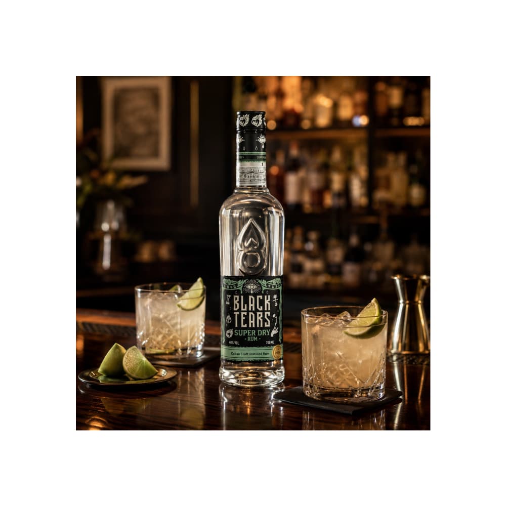 Ron super dry Black Tears (700 ml / 24.69 oz) - Miniatura 3