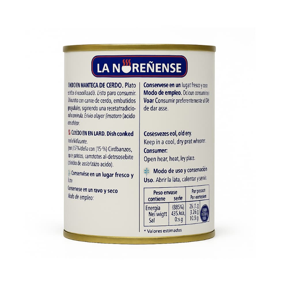 Chorizos en manteca de cerdo La Noreñense (410 g / 14.46 oz) - Miniatura 2