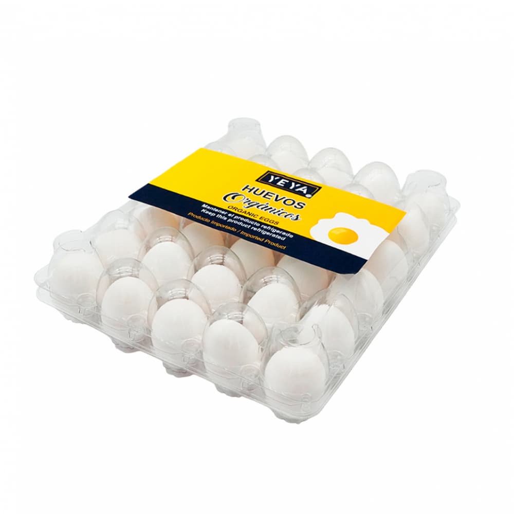 Huevo orgánico fresco Yeya (30 U) - Imagen 1