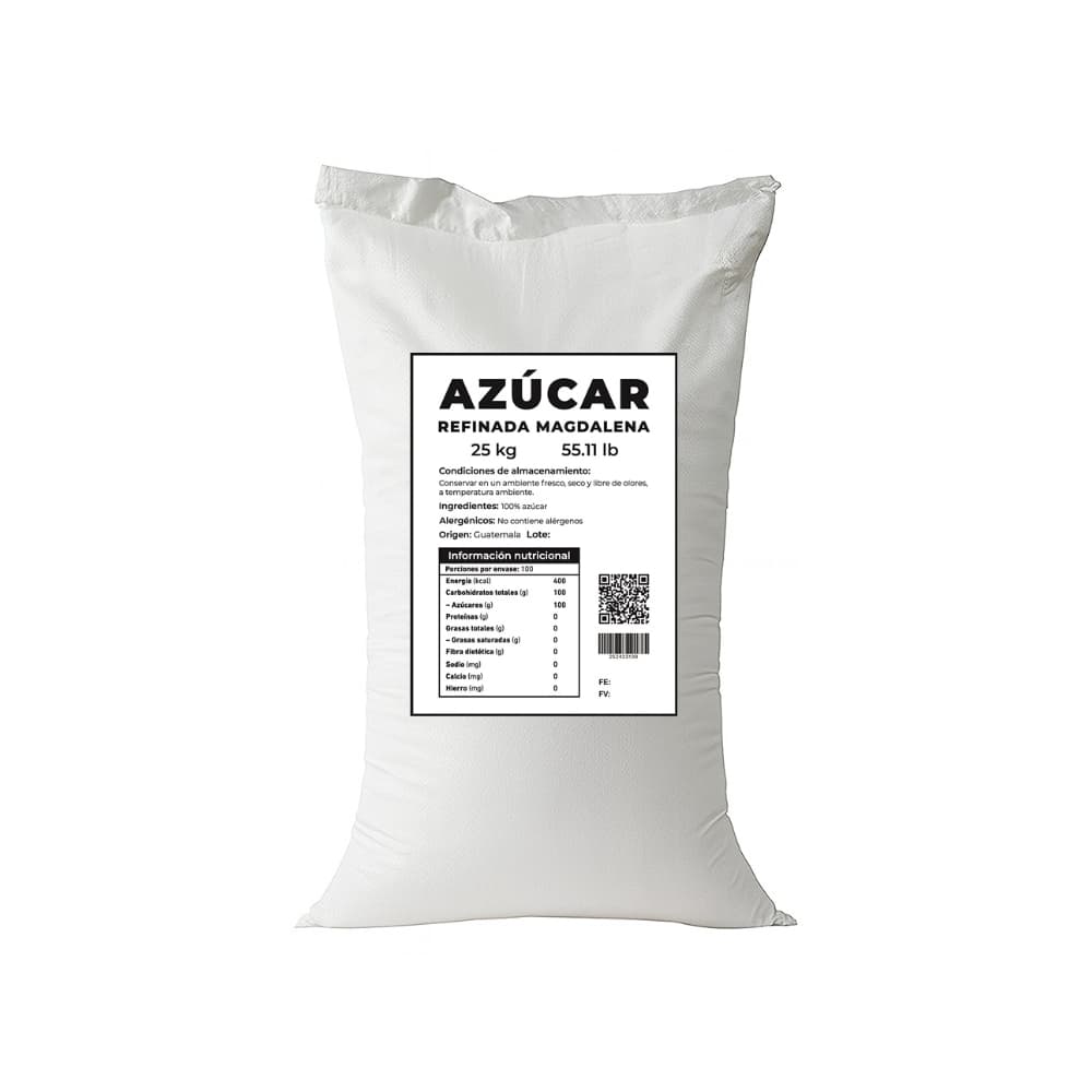 Azúcar refinada Magdalena (25 kg / 55.11 lb) - Miniatura 2