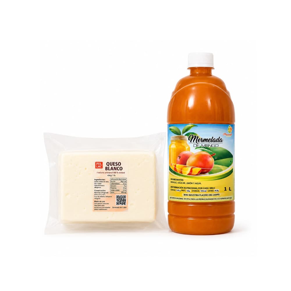 Mermelada de mango + Queso blanco - Imagen 1