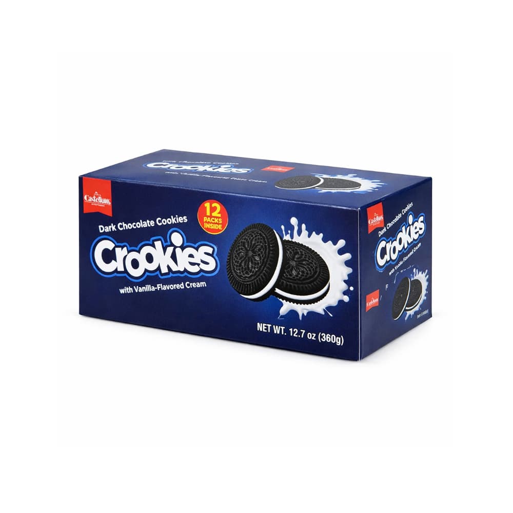 Galletas de chocolate oscuro con crema de vainilla Castellum (360 g / 12.7 oz) - Miniatura 1