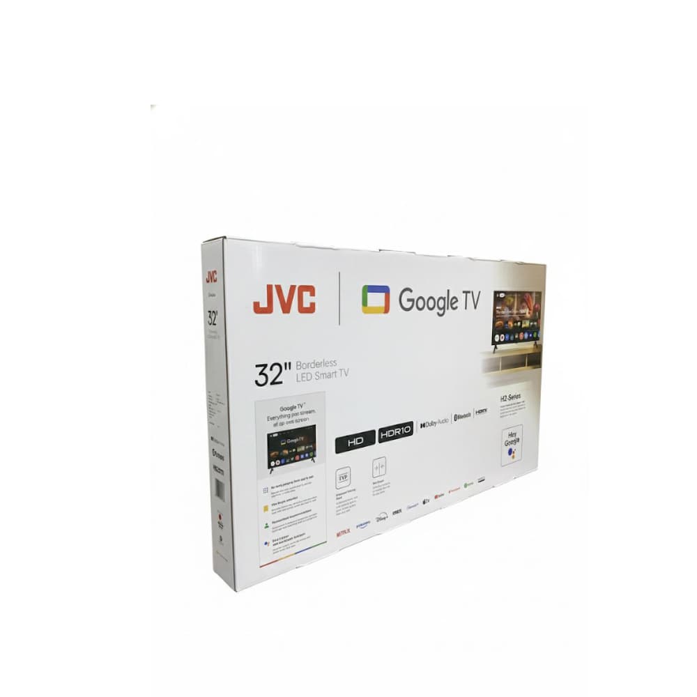 Televisor Smart TV LED sin bordes de 32 pulgadas LT-32KM158 JVC - Miniatura 3