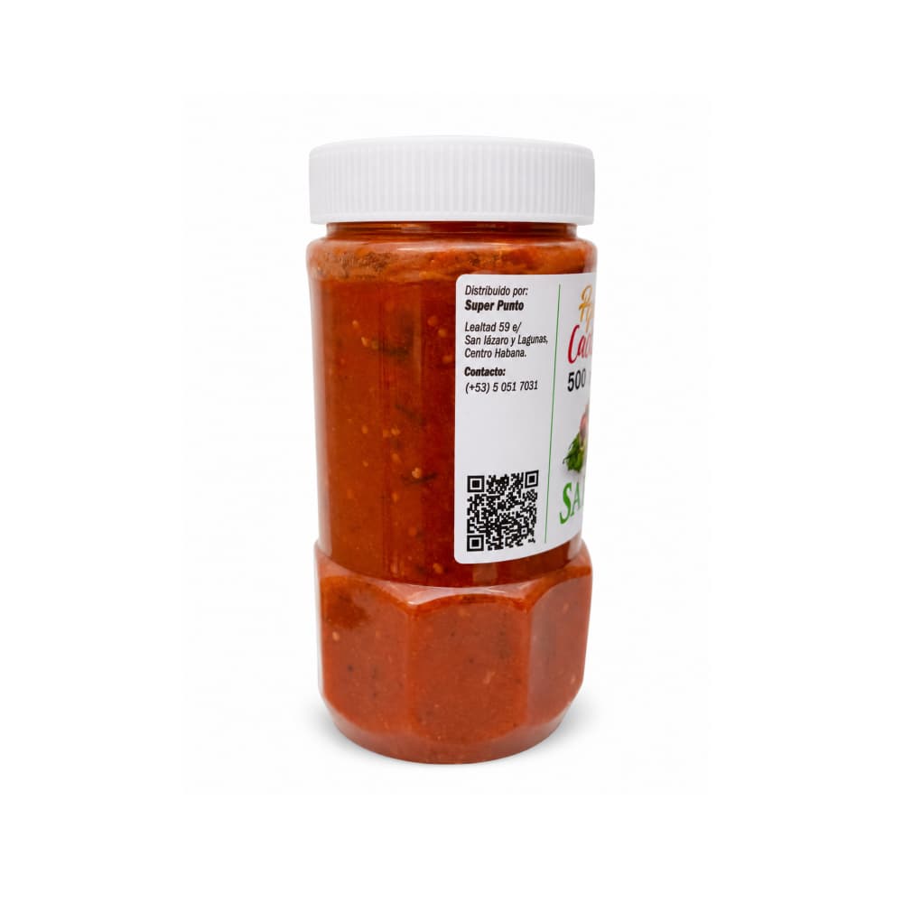Ají cachucha molido en aceite Sabrozzi (500 g / 1.1 b) - Miniatura 3