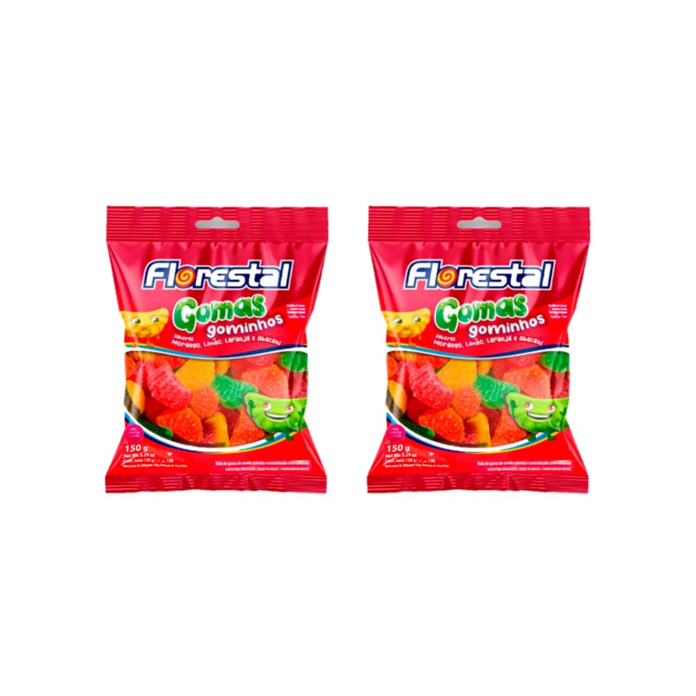 Gomitas de sabores surtidos Florestal (2 x 150 g / 5.29 oz) - Imagen 1