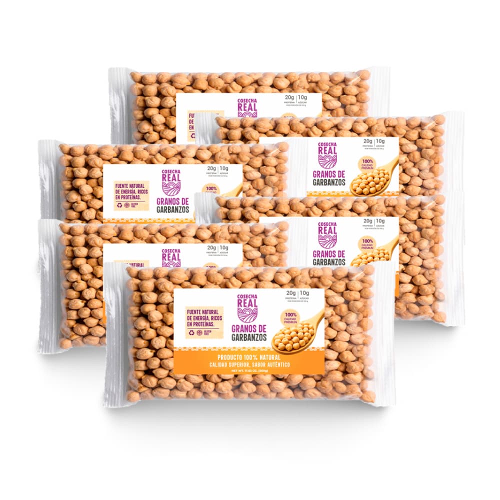 Garbanzos Cosecha Real (6 x 500 g / 1.1 lb) - Imagen 1