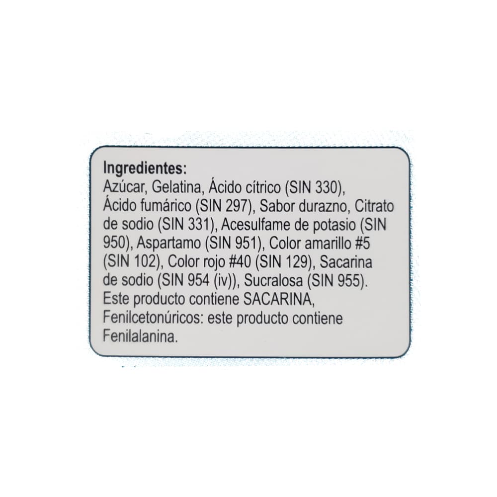 Gelatina sabor durazno Nutrimeals (120 g / 4.23 oz) - Miniatura 4