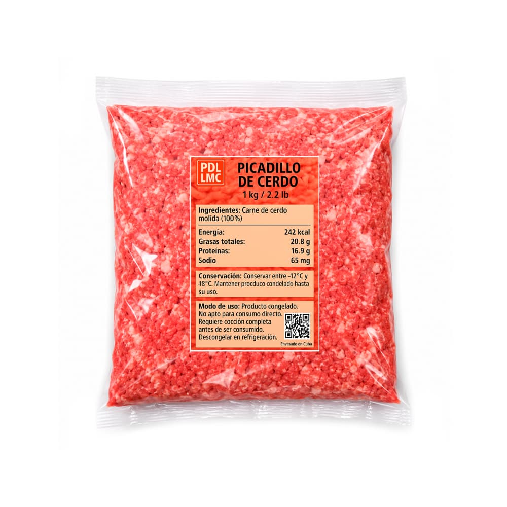 Picadillo de cerdo PDL LMC (1 kg / 2.2 lb) - Miniatura 5